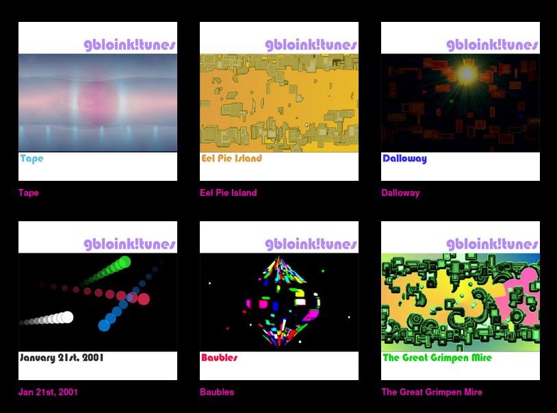 Gbloink Albums